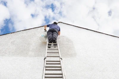 Peinture extérieure au Bû-sur-Rouvres — façades et ravalement